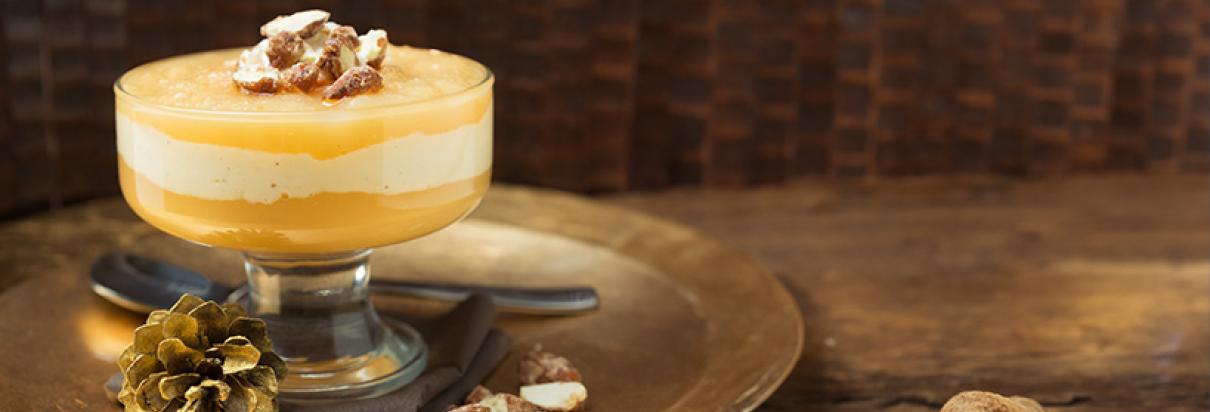 Rezept: Mit der Fresubin 2 KCAL CRÈME mit Vanille-Geschmack einen kalorienreichen Schwedenzauber zubereiten.