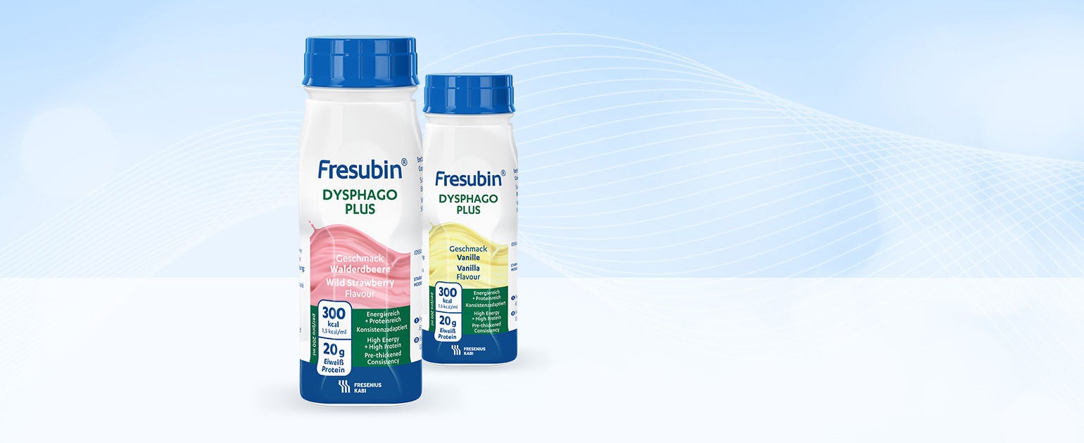 Fresubin DYSPHAGO PLUS in verschiedenen Geschmacksrichtungen