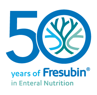 logotipas 50 years of Fresubin in Enteral Nutrition