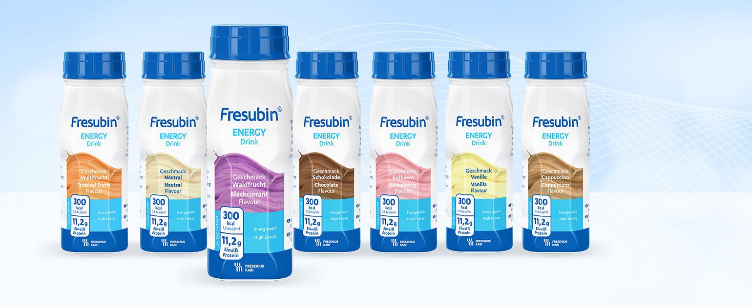 Fresubin ENERGY Drink in verschiedenen Geschmacksrichtungen