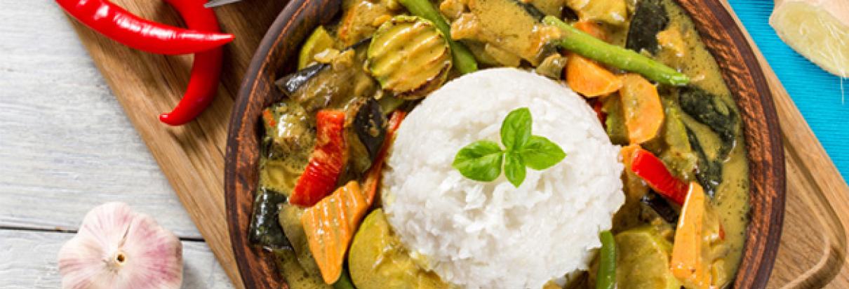 Fresubin Rezept - Veganes Buntes Gemüsecurry
