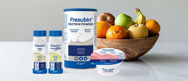 fresubin produktai ant spintelės