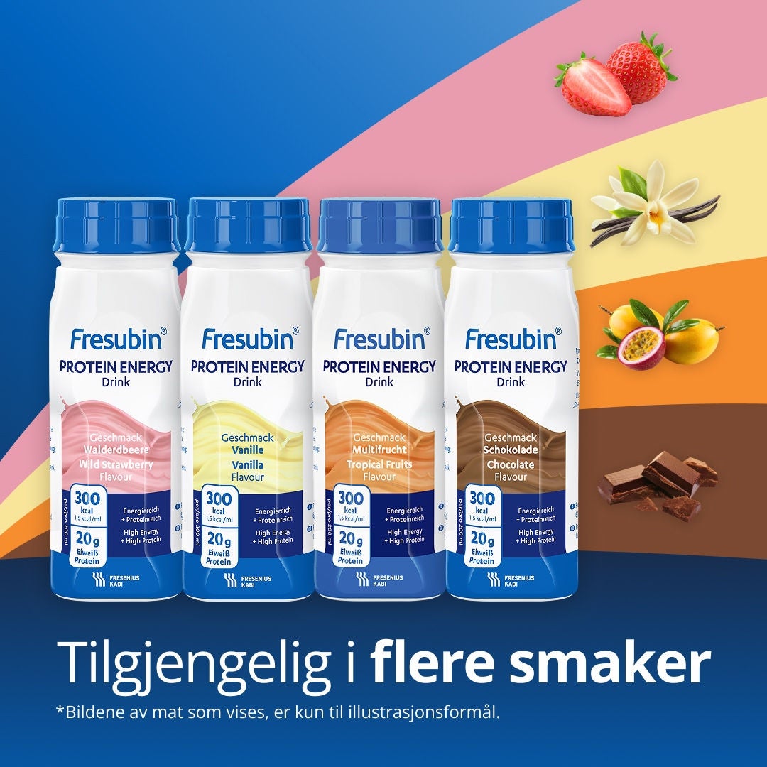 Fresubins Diben-serie tilbyr et utvalg av ernæringsstøtteprodukter for personer med diabetes, blant annet Diben med vaniljesmak i pulverform som dekker ulike energibehov, samt Diben 2 KCAL CRÈME med smak av cappuccino og aprikos-fersken, som er utviklet for å støtte personer med diabetes og dysfagi. 