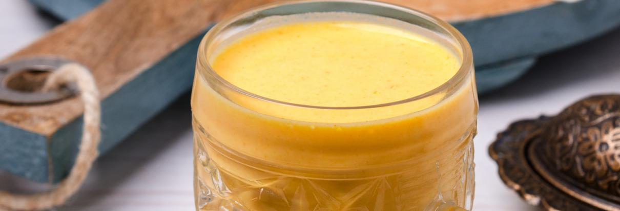 Bebida de Meloa e Açafrão 