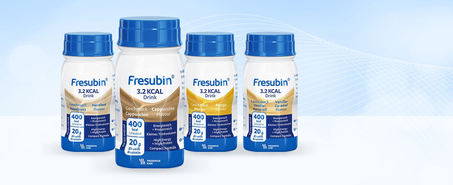 Fresubin 3.2 KCAL Drink in verschiedenen Geschmacksrichtungen
