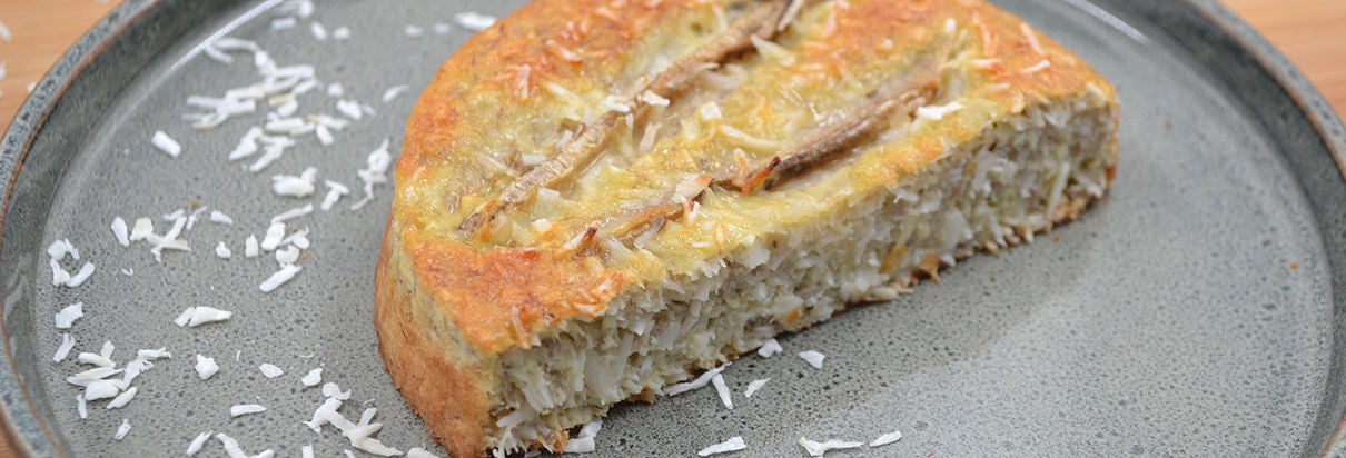Torta cocco e banana