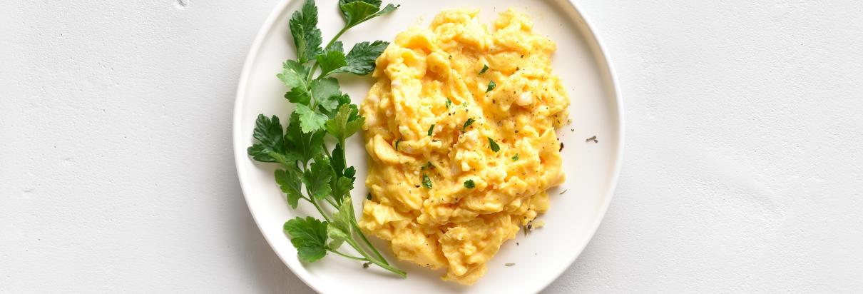 scrambled eggs