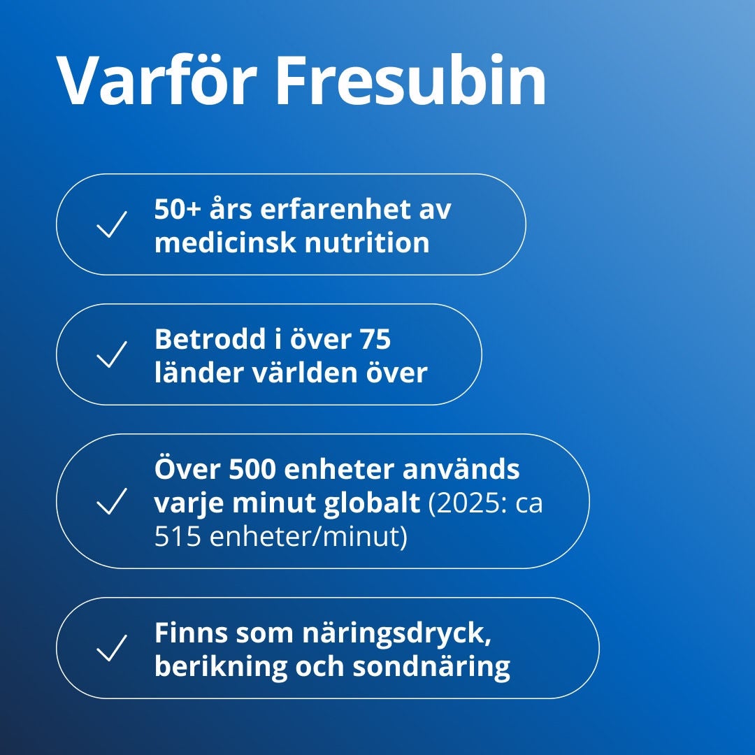 Visste du att undernäring kan påverka styrkan, återhämtningen och livskvaliteten? Dessutom tillhör personer över 65 år och personer som lever med cancer de som löper störst risk. 