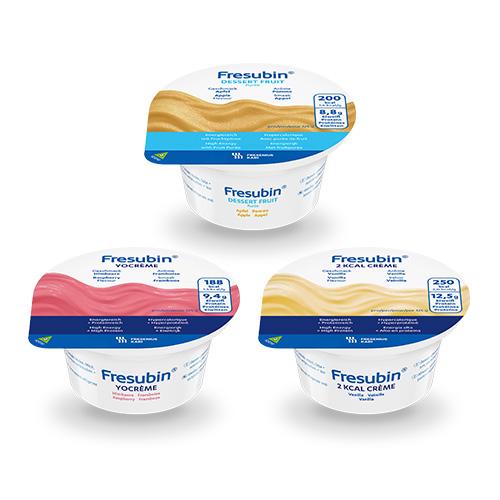 Vielfalt der Fresubin Crèmes