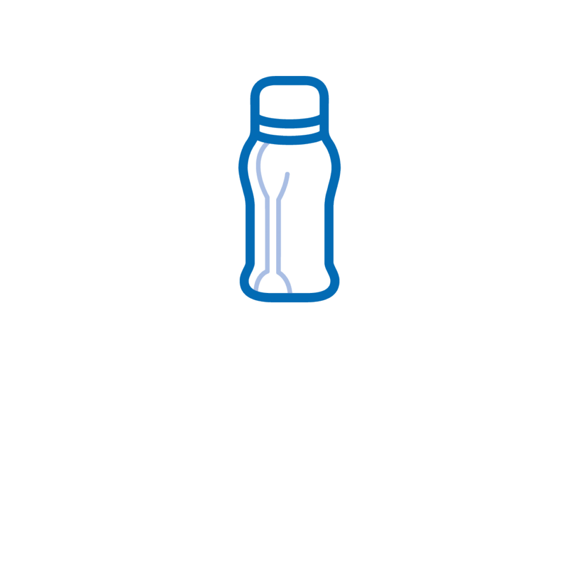 Piktogramm einer Fresubin Flasche