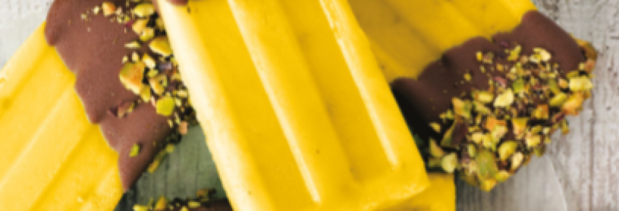 banana ice lollies