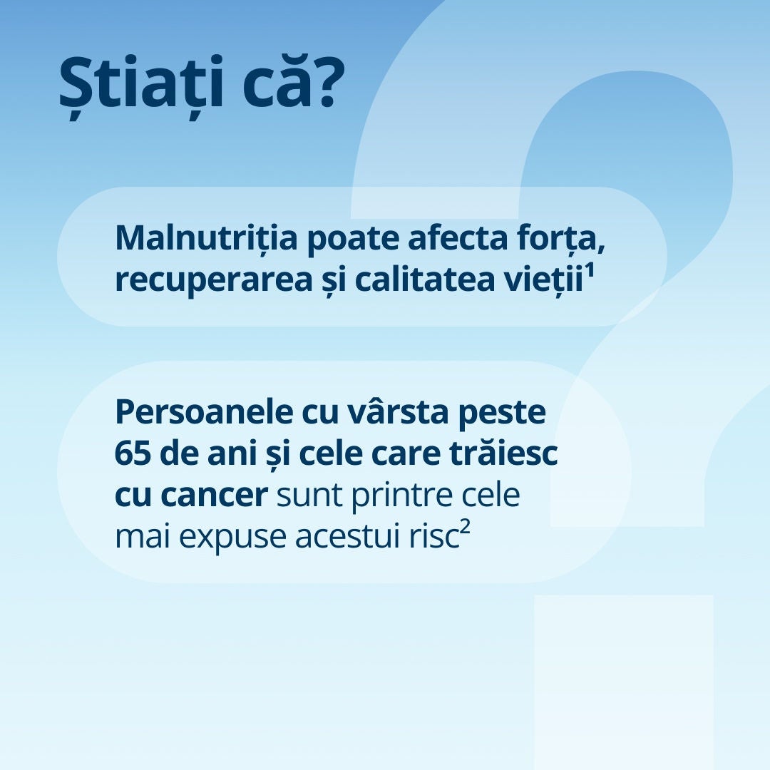 De ce Fresubin? Fresubin are peste 50 de ani de experiență în domeniul nutriției medicale și se bucură de încredere în peste 70 de țări din întreaga lume. La nivel mondial se consumă peste 500 de unități pe minut (conform datelor din 2025), iar gama Fresubin este disponibilă sub formă de băutură, desert și nutriție enterală. 
