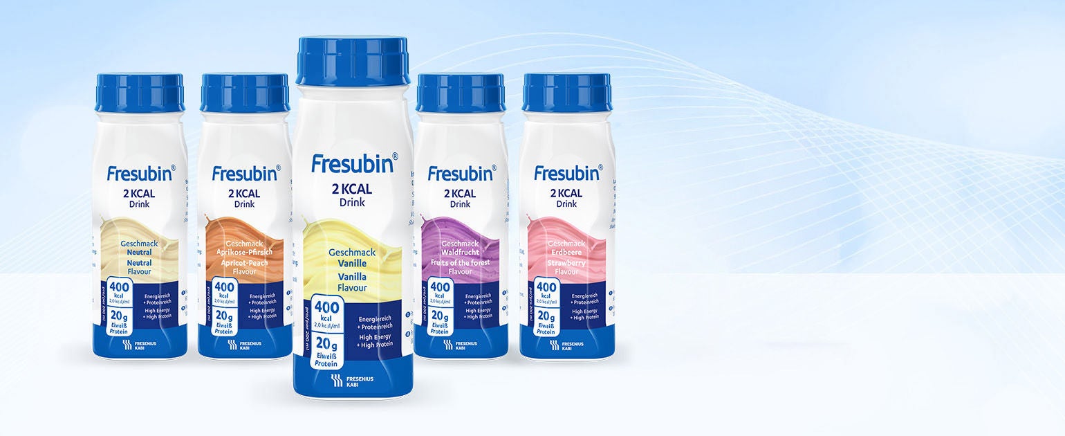 Fresubin 2 KCAL Drink in verschiedenen Geschmacksrichtungen