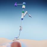 Freka Intestinal Tube FR 15_in patient open
