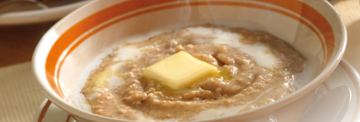 Hot oat cereal