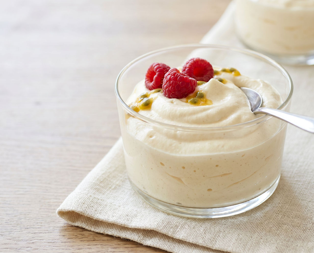 vanilla mousse