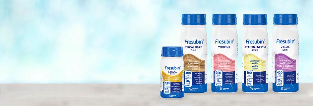 Fresubin EasyBottle: Nicht alle Flaschen sind gleich - Fresubin Trinknahrung in mehreren Geschmacksrichtungen.