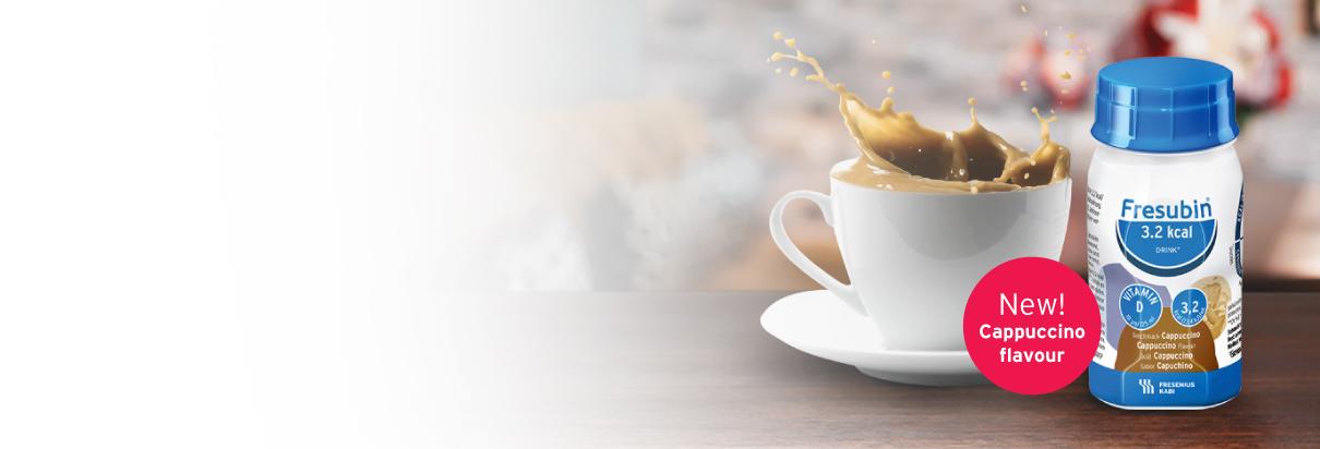 Fresubin 3.2 kcal Drink - new tasty Cappuccino flavour