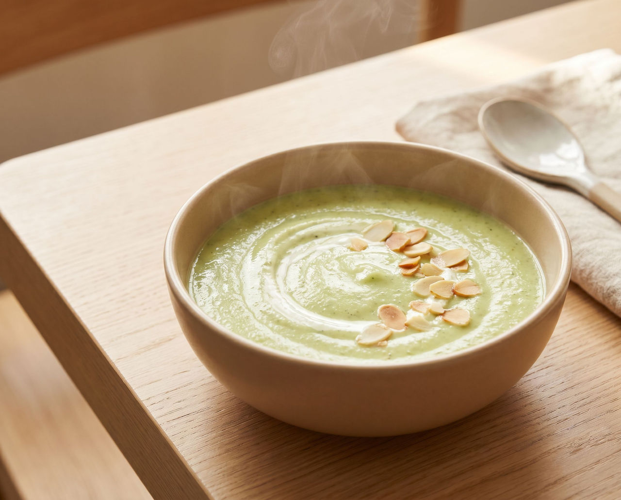 Broccoli cream soup