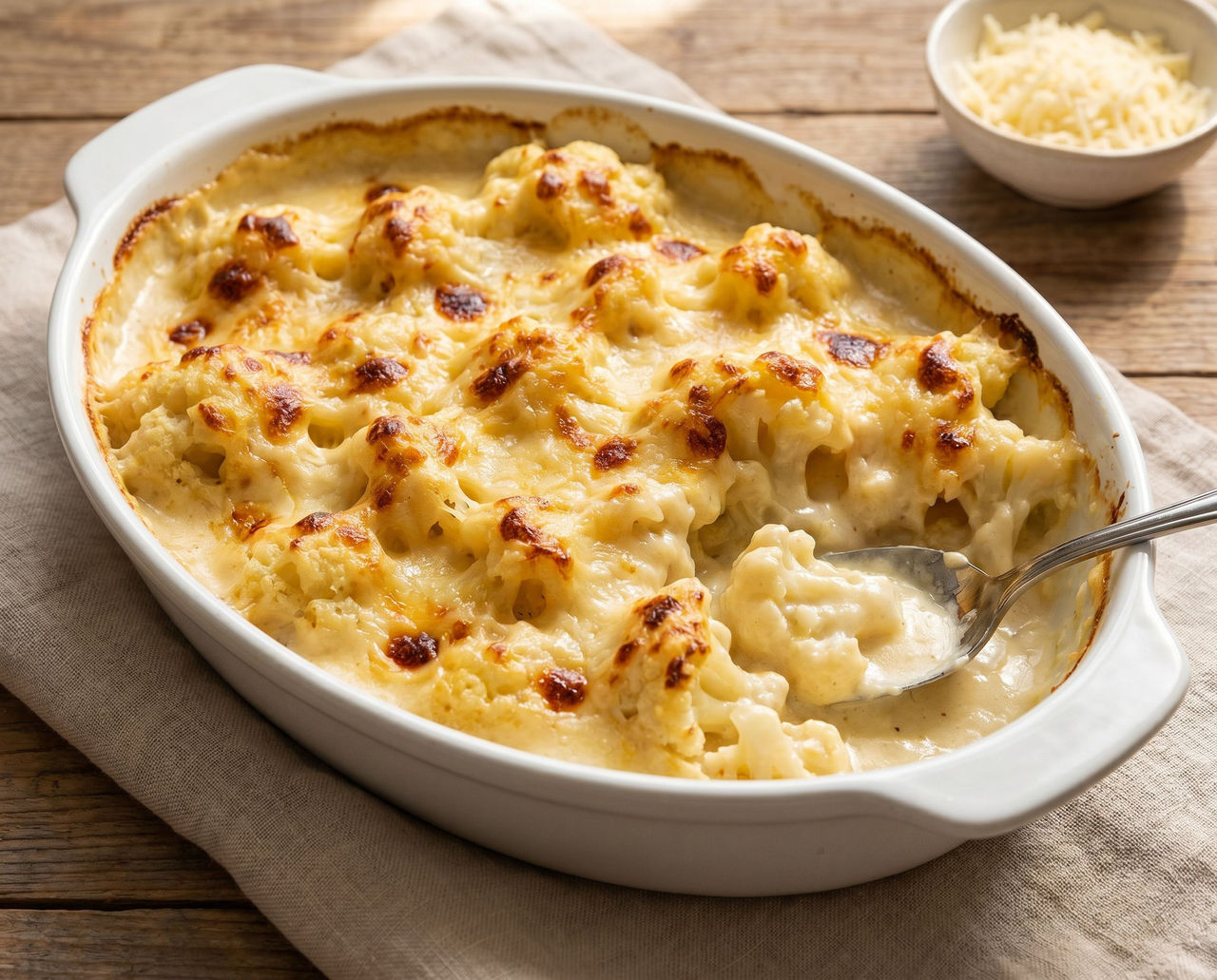 Cauliflower au gratin