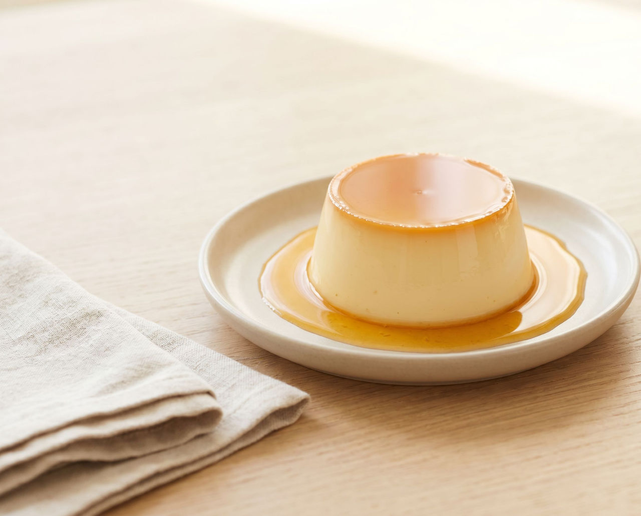  Crème caramel