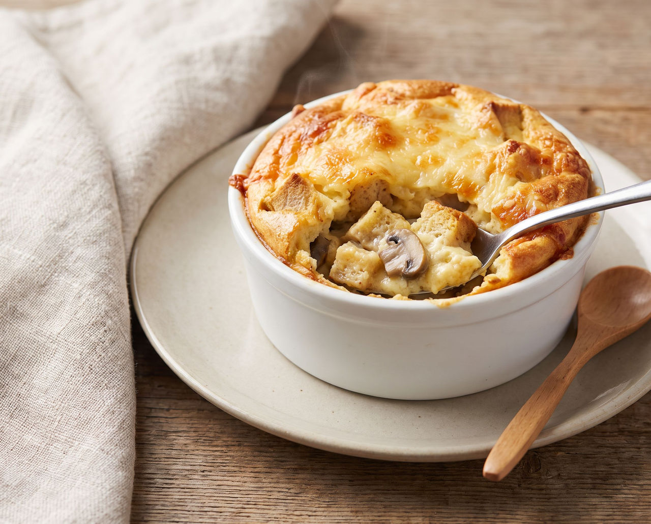  Edam cheese soufflé