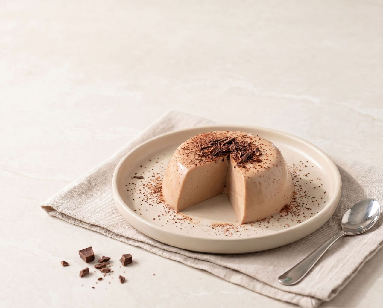 Hazelnut Panna Cotta