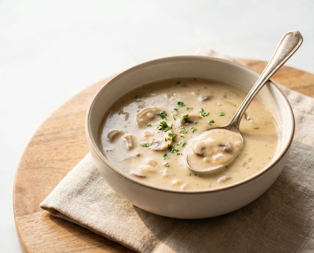 Mushroom soup