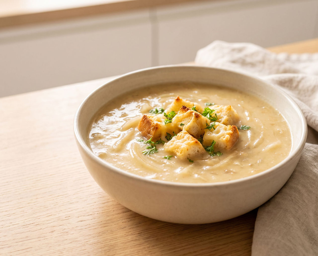 Onion soup