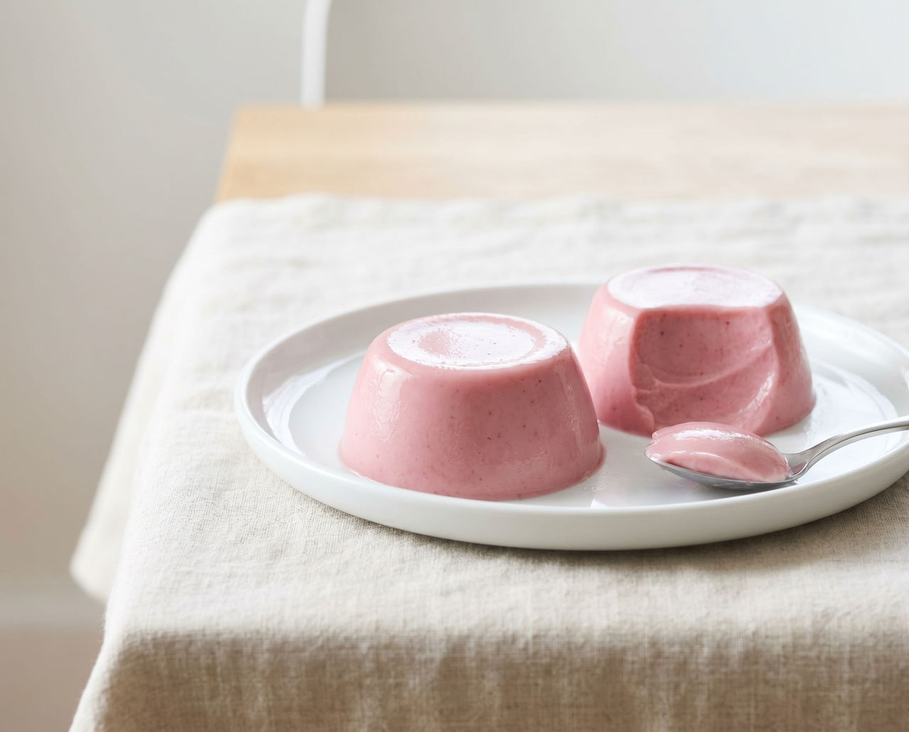 Panna cotta à la forest fruits