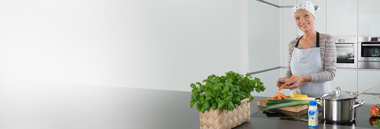 Woman in kitchen