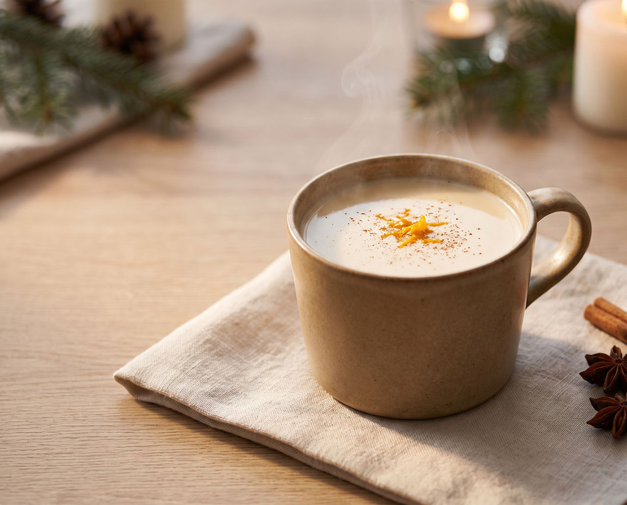 Oppskrift - varmende vinterdrikk med Fresubin 2 kcal Fibre Drink Noytral - Photo Shutterstock