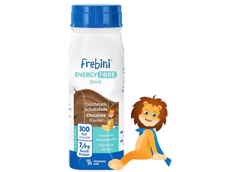 Frebini ENERGY FIBRE Drink - en energirik næringsdrikk med fiber for barn 
