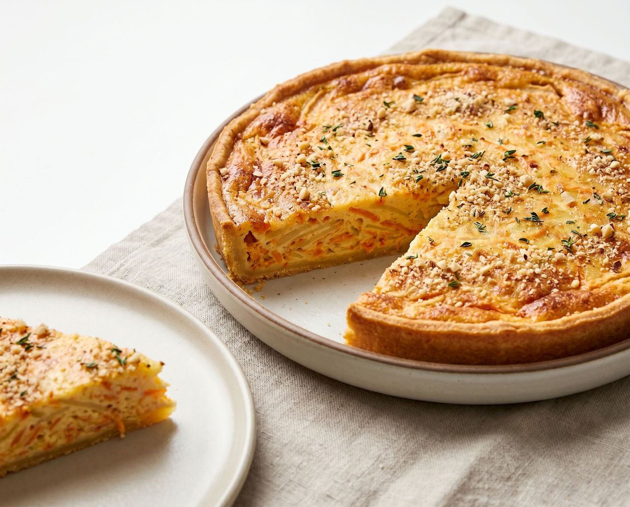  Apple carrot tart