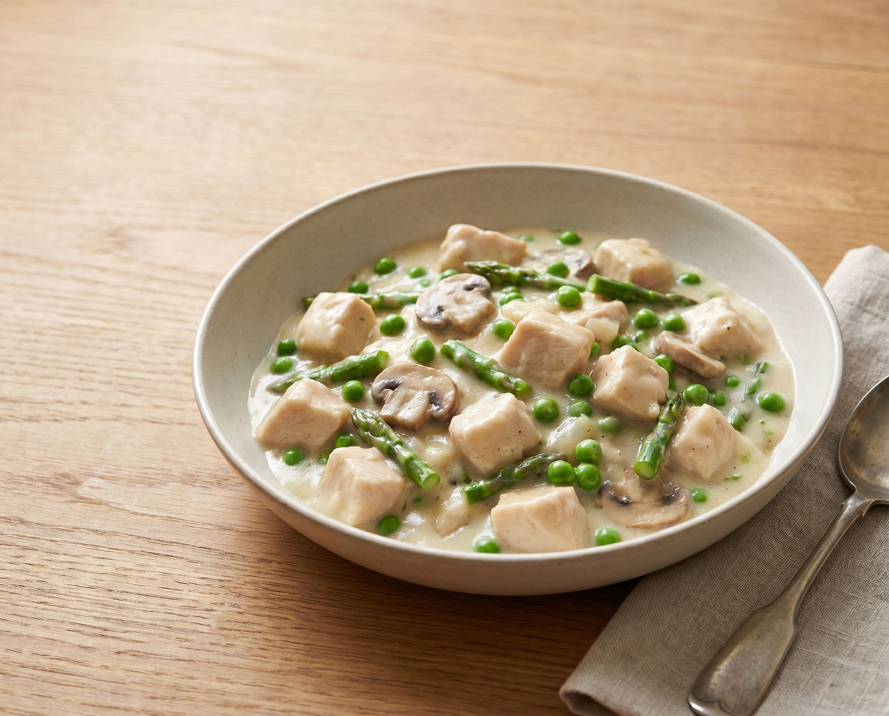 Chicken fricassee
