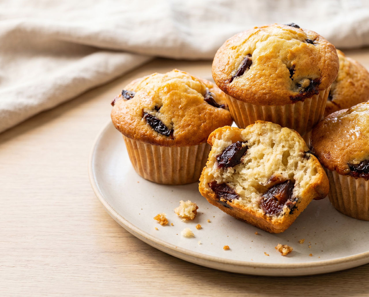 Plum muffins