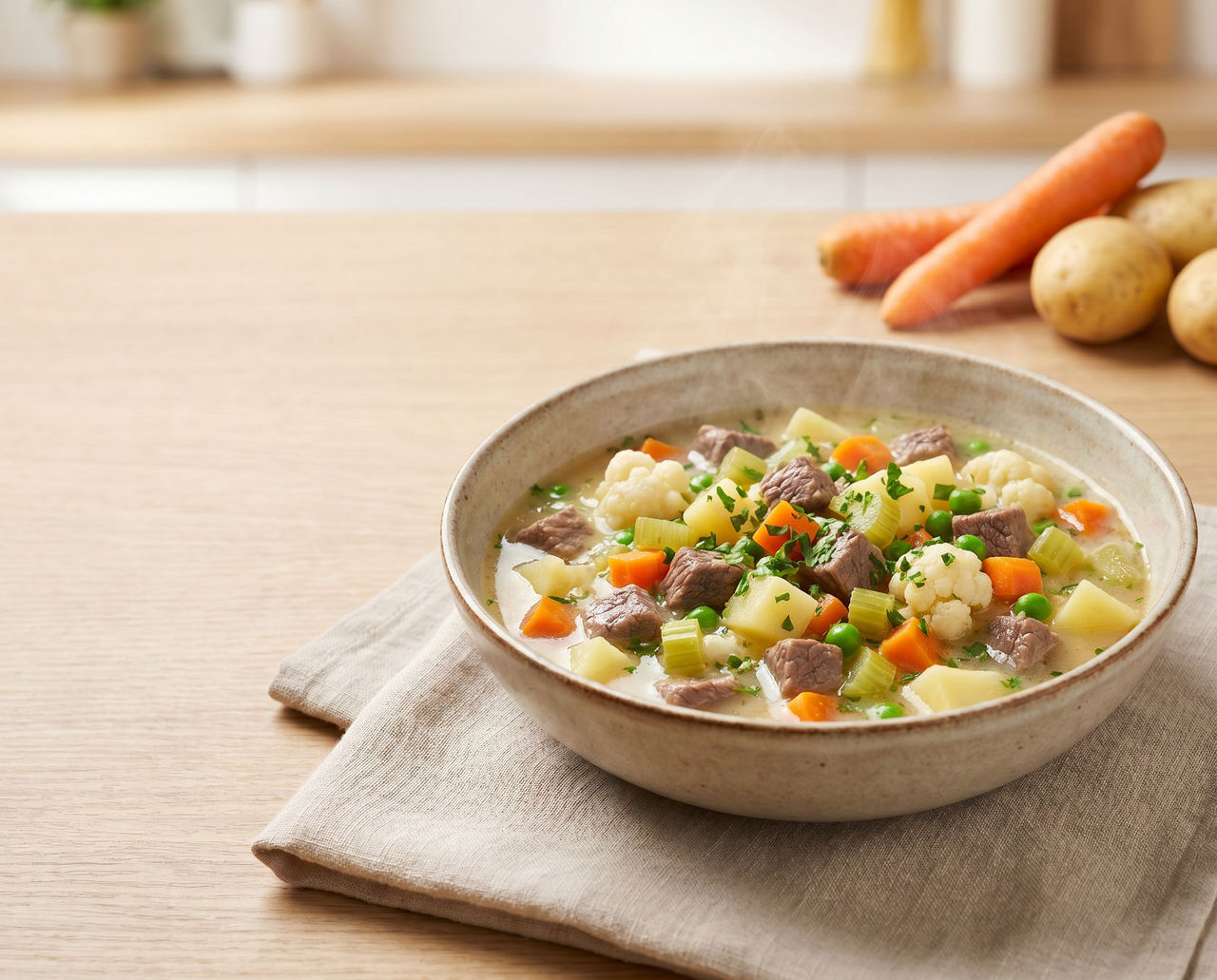 Vegetable stew with beef