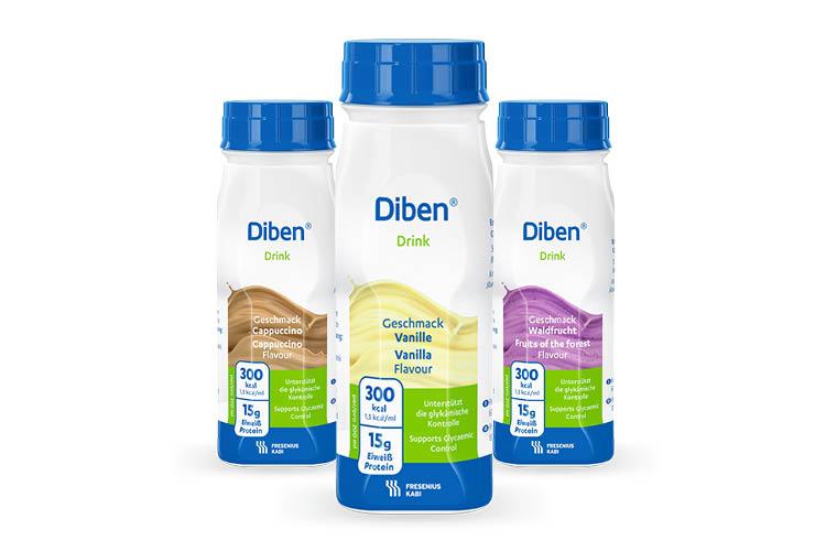 Verschiedene Sorten vom Diben Drink - verlinkt zu Diben Drink (Produkte)