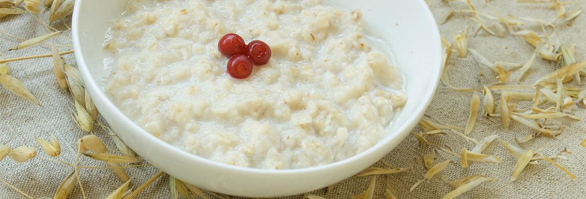 Rezept: Mit dem Calshake POWDER einen kalorienreichen Haferbrei zubereiten.