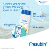 Frebini ENERGY FIBRE Drink mit Angaben der Nährwerte - Der Frebini ENERGY FIBRE Drink speziell für Kinder zeigt trotz kleiner Flasche eine große Wirkung: es ist energiereich, mit Proteinen und mit Ballaststoffen.