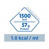 Fresubin Sondennahrung: Nährwerte Fresubin 1500 COMPLETE pro Beutel(1500 ml): 1500 kcal, 57g Protein. 1.0 kcal / ml.