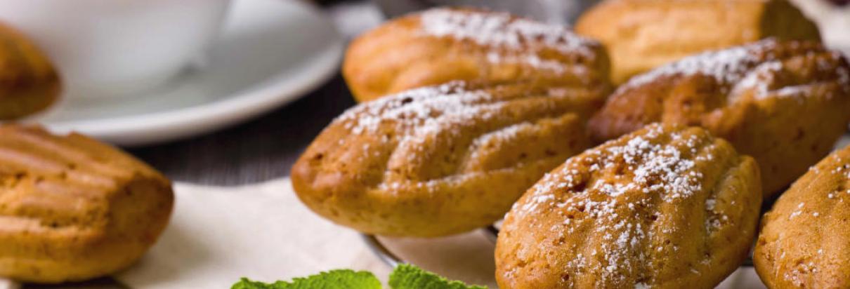 Madeleines au chocolat