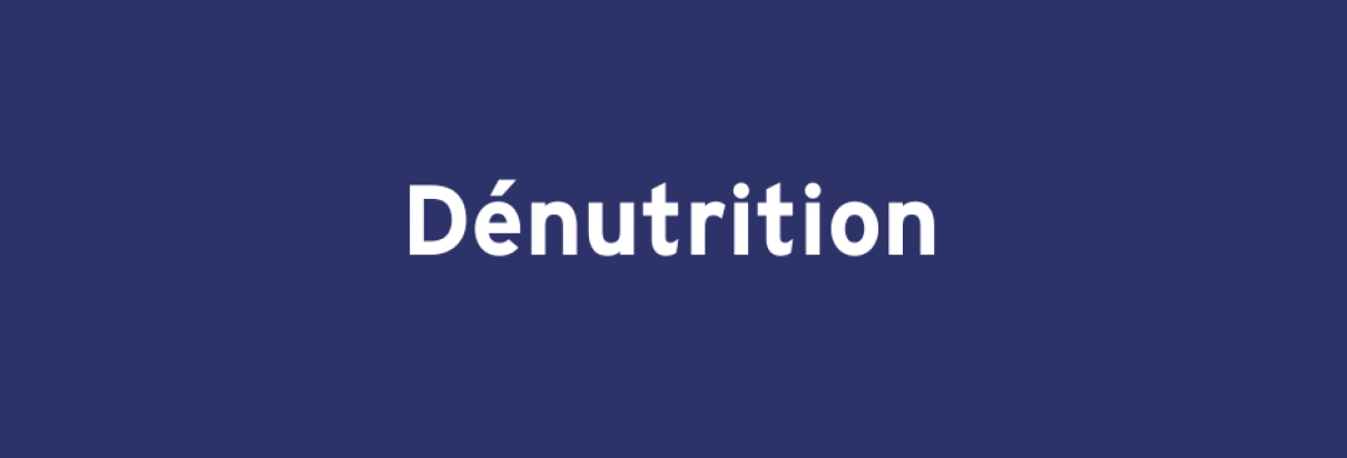dénutrition