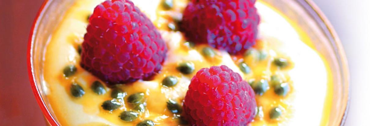 Vanilla mousse